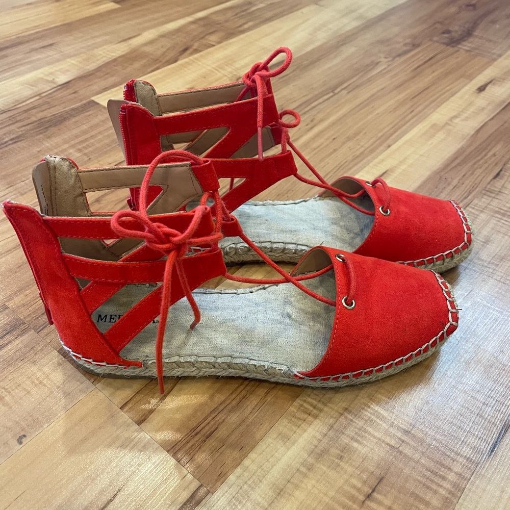 Merona Red Espadrilles - Picture 3 of 5